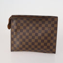 LOUIS VUITTON Monogram Damier Ebene Clutch Bag 5 Set LV Auth 198575-3