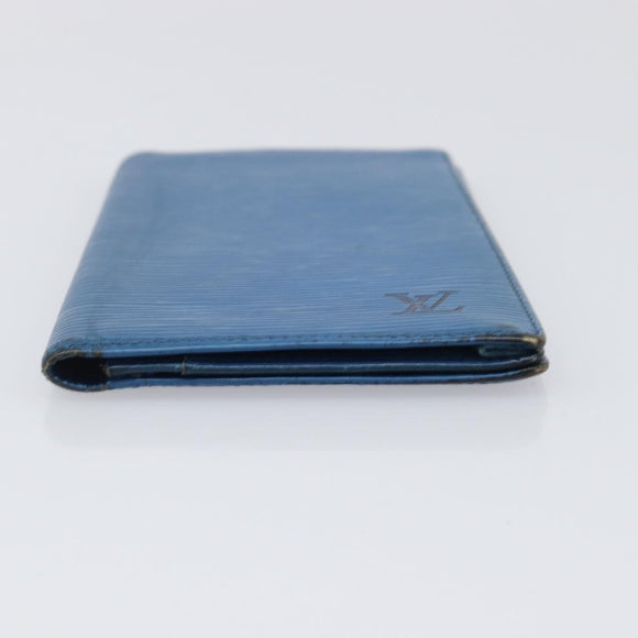 LOUIS VUITTON Epi For iPhone Xs Max Cell Phone Case 4 Set Blue Black Auth 198576