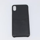LOUIS VUITTON Epi For iPhone Xs Max Cell Phone Case 4 Set Blue Black Auth 198576-2
