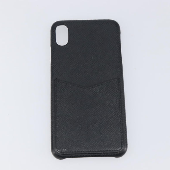 LOUIS VUITTON Epi For iPhone Xs Max Cell Phone Case 4 Set Blue Black Auth 198576