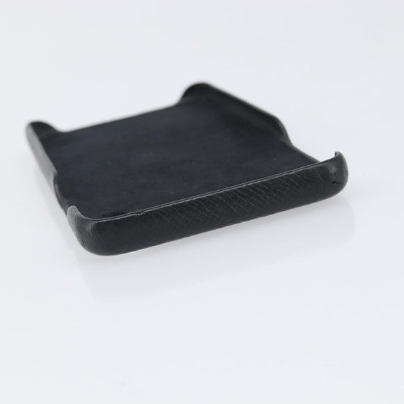 LOUIS VUITTON Epi For iPhone Xs Max Cell Phone Case 4 Set Blue Black Auth 198576