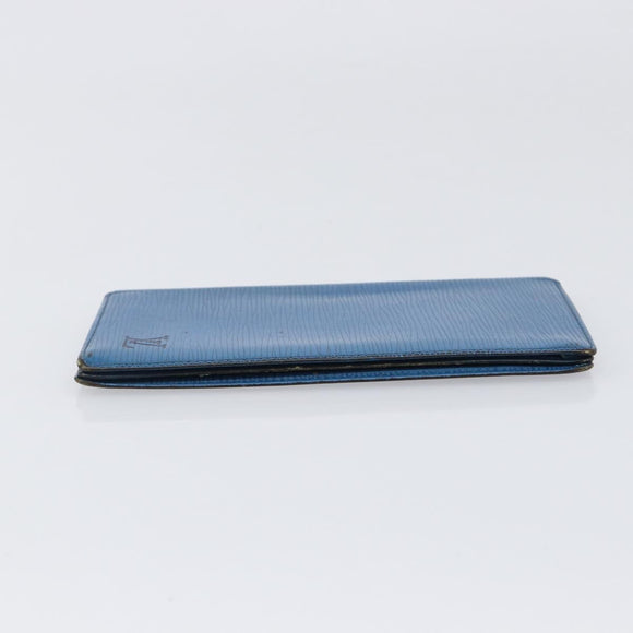 LOUIS VUITTON Epi For iPhone Xs Max Cell Phone Case 4 Set Blue Black Auth 198576