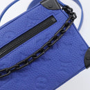 LOUIS VUITTON Monogram Taurillon Clemence Mini Soft Trunk M82558 Auth 198603SAM-19