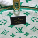 LOUIS VUITTON Monogram Jacquard Velvet On the Go PM Green M46216 Auth 198605M-16
