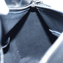LOEWE Puzzle 10 Puzzle Bag Small Leather 2way Black Silver Auth 198606SM-25