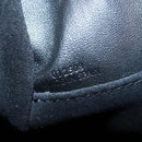 LOEWE Puzzle 10 Puzzle Bag Small Leather 2way Black Silver Auth 198606SM-11
