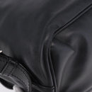 PRADA Backpack Leather Black Silver 1BZ677 Auth 198608V-18