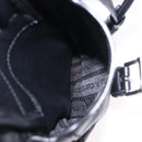 PRADA Backpack Leather Black Silver 1BZ677 Auth 198608V-30