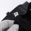 PRADA Backpack Leather Black Silver 1BZ677 Auth 198608V-10