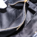 Miu Miu Hand Bag Leather 2way Black Gold Auth 198610M-23