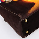 Christian Dior Lady Dior Ladyart x Friedrich Knass Bag Velvet 2way Auth 198612SM-18