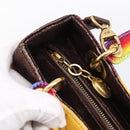Christian Dior Lady Dior Ladyart x Friedrich Knass Bag Velvet 2way Auth 198612SM-20