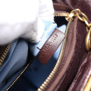 Christian Dior Lady Dior Ladyart x Friedrich Knass Bag Velvet 2way Auth 198612SM-11