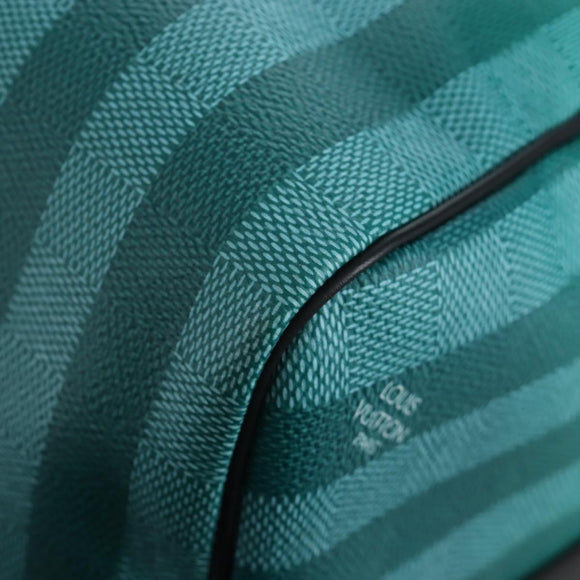 LOUIS VUITTON Damier Stripe Gradation Keepall Bandouliere 50 Auth 198613SM