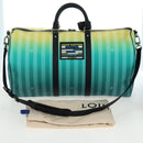 LOUIS VUITTON Damier Stripe Gradation Keepall Bandouliere 50 Auth 198613SM-12