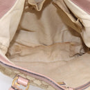 GUCCI GG Canvas Miss GG Tote Bag Beige Gold Tone 342591 Auth 198622-10