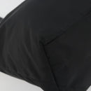 PRADA Tote Bag Nylon Black Gold Tone Auth 198624-15