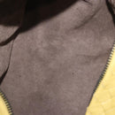 BOTTEGA VENETA INTRECCIATO Shoulder Bag Leather Yellow Auth 198629V-10