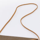 CELINE Shoulder Bag Canvas Brown Beige Auth 198630-8