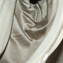 Miu Miu Hand Bag Leather 2way Ivory Silver Auth 198635A-11