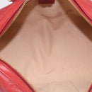 GUCCI GuccissimaGG Hand Bag Leather 2way Red Gold Tone 453573 Auth 198638-18
