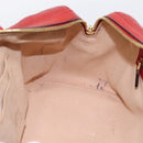 GUCCI GuccissimaGG Hand Bag Leather 2way Red Gold Tone 453573 Auth 198638-20
