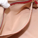GUCCI GuccissimaGG Hand Bag Leather 2way Red Gold Tone 453573 Auth 198638-22