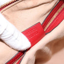 GUCCI GuccissimaGG Hand Bag Leather 2way Red Gold Tone 453573 Auth 198638-23