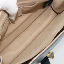 FENDI Canay Chain Shoulder Bag Leather 2way Green Gold Tone 8BT283 Auth 198639-22