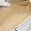 CELINE Boogie Bag Canvas Navy Gold Tone Auth 198642A-26