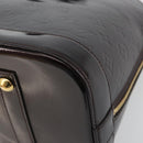 LOUIS VUITTON Monogram Vernis Alma GM Hand Bag Amarante M93595 LV Auth 198644V-14