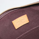 LOUIS VUITTON Monogram Vernis Alma GM Hand Bag Amarante M93595 LV Auth 198644V-20