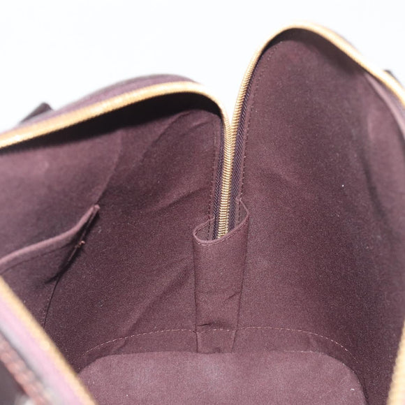 LOUIS VUITTON Monogram Vernis Alma GM Hand Bag Amarante M93595 LV Auth 198644V