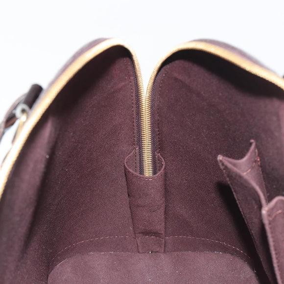 LOUIS VUITTON Monogram Vernis Alma GM Hand Bag Amarante M93595 LV Auth 198644V