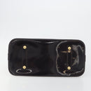 LOUIS VUITTON Monogram Vernis Alma GM Hand Bag Amarante M93595 LV Auth 198644V-5
