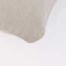HERMES Aline PM Shoulder Bag Canvas Beige Red Auth 198647A-13