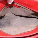BOTTEGA VENETA INTRECCIATO Hand Bag 2way Red Auth 198653A-11