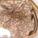 GUCCI GG Canvas Sherry Line Shoulder Bag Beige Gold Tone 144388 Auth 198655-20