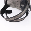 MCM Vicetos Backpack Leather Silver Auth 198656-9