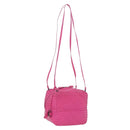 BOTTEGA VENETA INTRECCIATO Shoulder Bag Leather Pink Auth 198659V-1