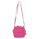 BOTTEGA VENETA INTRECCIATO Shoulder Bag Leather Pink Auth 198659V-2