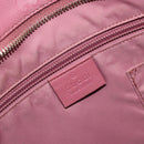 GUCCI GG Implementation Shoulder Bag PVC Leather Purple Gold 201446 Auth 198663A-16