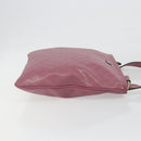 GUCCI GG Implementation Shoulder Bag PVC Leather Purple Gold 201446 Auth 198663A-4