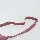 GUCCI GG Implementation Shoulder Bag PVC Leather Purple Gold 201446 Auth 198663A-8