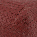BOTTEGA VENETA INTRECCIATO Shoulder Bag Leather Brown Auth 198664V-16