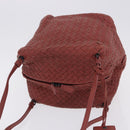BOTTEGA VENETA INTRECCIATO Shoulder Bag Leather Brown Auth 198664V-6
