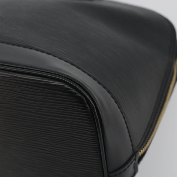 LOUIS VUITTON Epi Alma Hand Bag Noir M52142 LV Auth 198666A