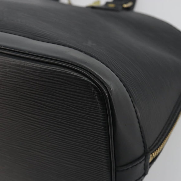 LOUIS VUITTON Epi Alma Hand Bag Noir M52142 LV Auth 198666A