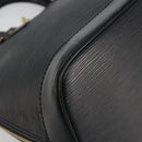 LOUIS VUITTON Epi Alma Hand Bag Noir M52142 LV Auth 198666A-18