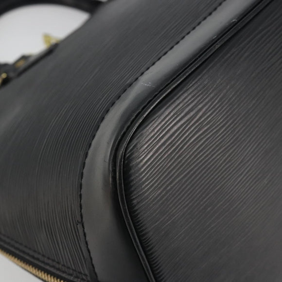 LOUIS VUITTON Epi Alma Hand Bag Noir M52142 LV Auth 198666A